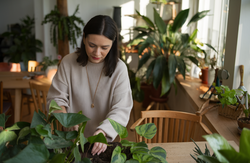 Betty a mother from theflourishplants.com who shares with us the best way to take care of plants